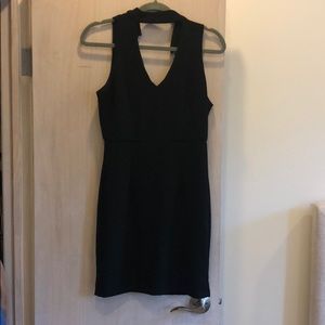high neck forever 21 dress